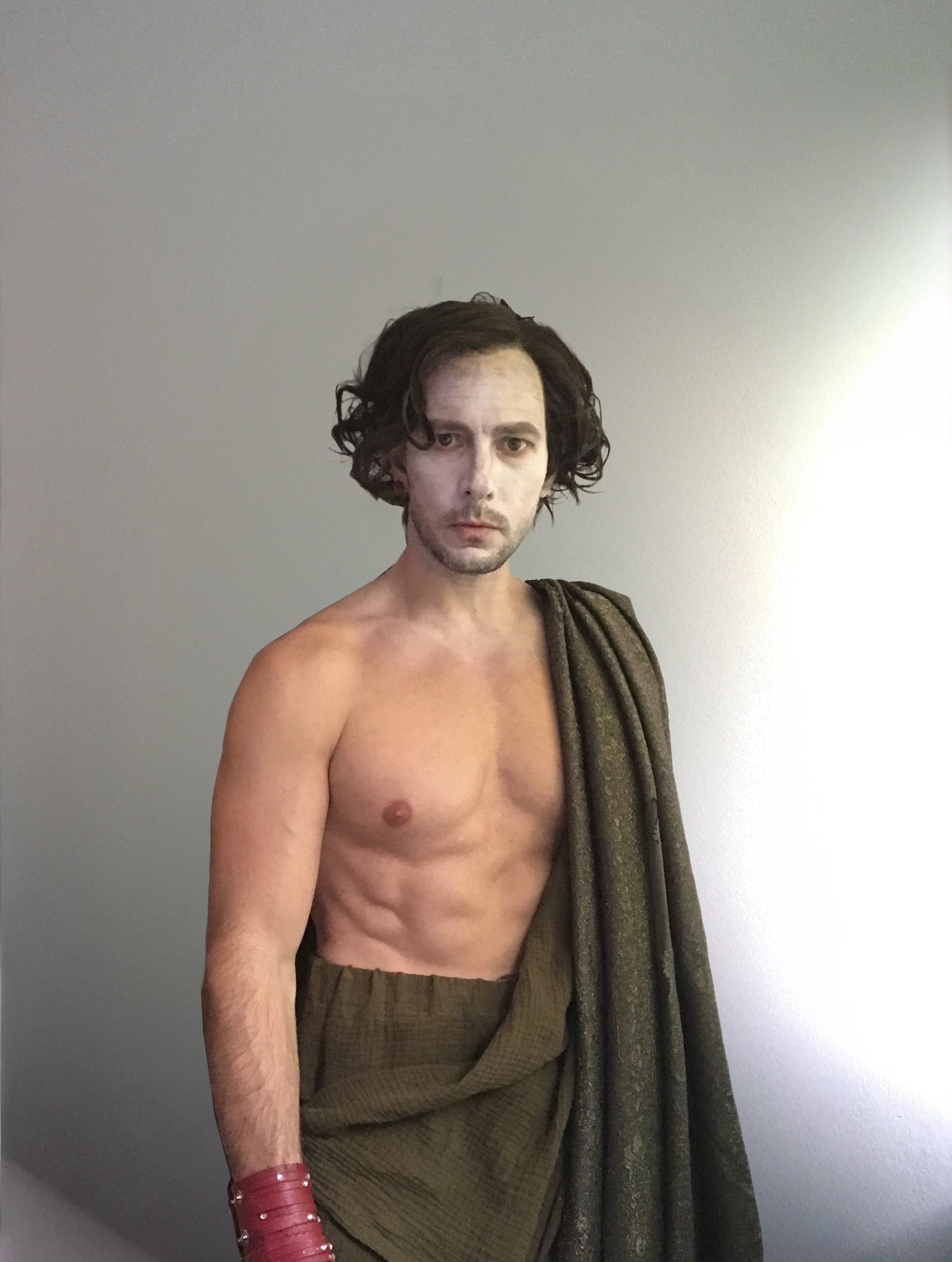 Derek Rue in costume
