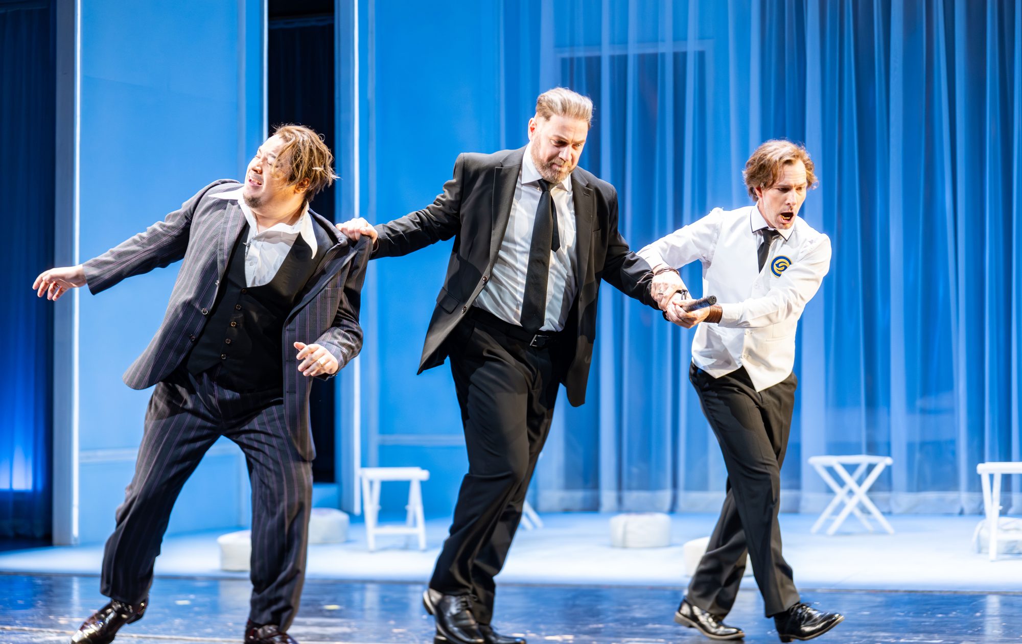 Derek Rue as Pedrillo in Die Entfuehrung aus dem Serail at Theater Trier